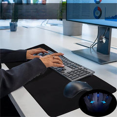 Black And White Desk Mat Gaming Mouse Pad