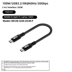 Applicable To15 Series CtoC HDMI Cable