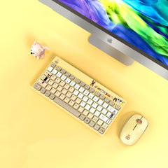 Wireless Mouse Mute Female Laptop Portable Unlimited Mouse