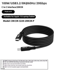 Applicable To15 Series CtoC HDMI Cable