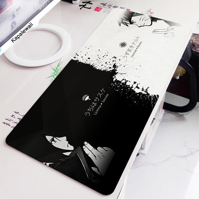 Black And White Desk Mat Gaming Mouse Pad