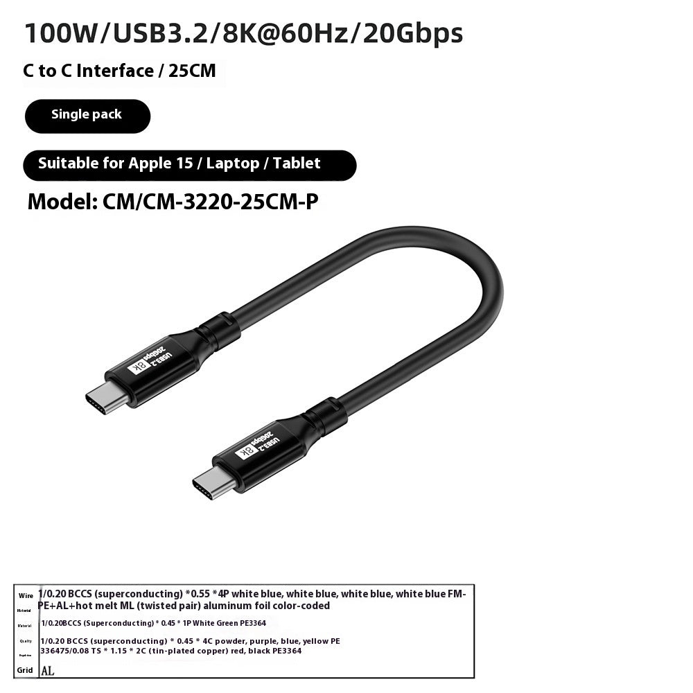Applicable To15 Series CtoC HDMI Cable