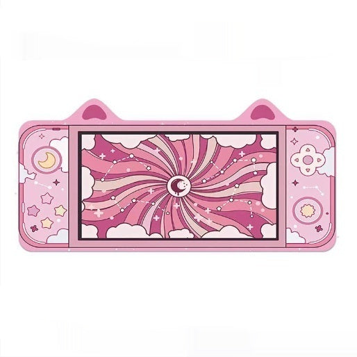 Cute E-sports Cat Ear Oversized Game Cartoon Computer Keyboard Desk Mat