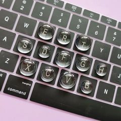 Heightened DIY Crystal Glass Ball Keyboard Stickers