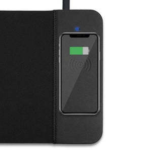 Qi Wireless Charger Mouse Mat Smart Phone