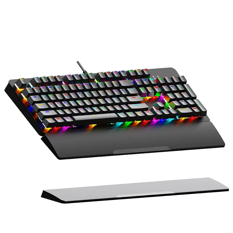 SOREX AK104 Full-Key Mechanical Keyboard Backlit, 104 Keys, for Computer & Office
