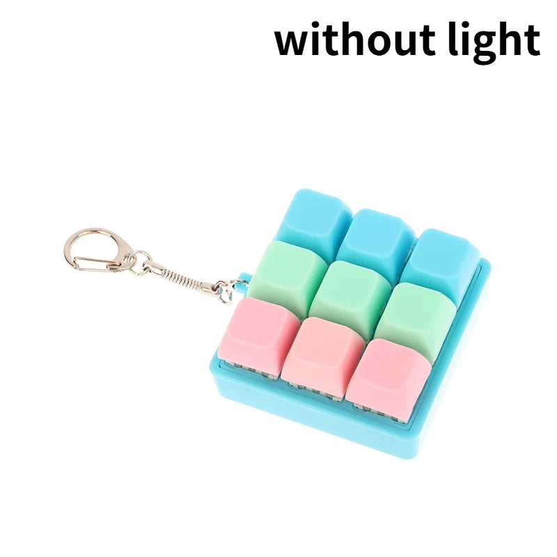 Fidget Keyboard Keychain