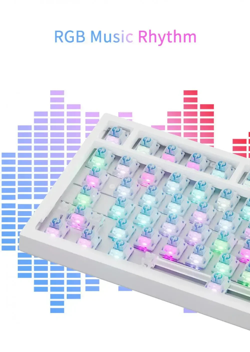 Ajazz AK820 82-Key Wireless Gaming Keyboard