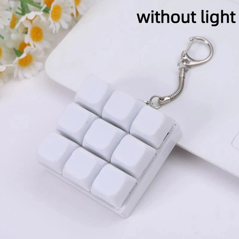 Fidget Keyboard Keychain