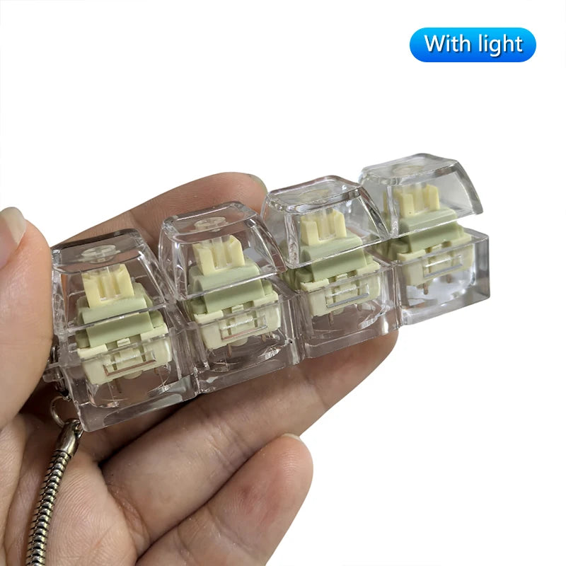 Fidget Keyboard Keychain