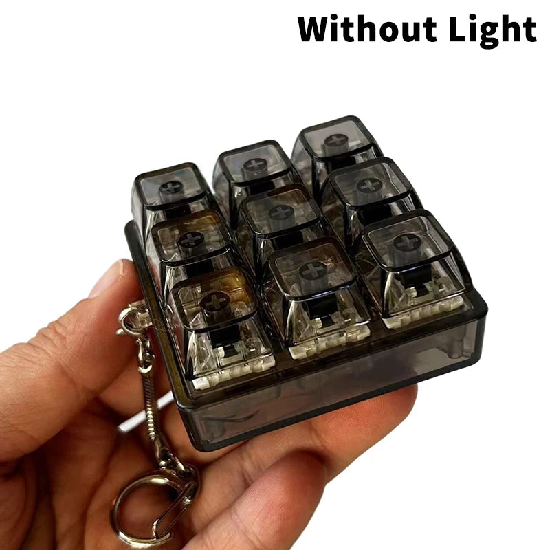 Fidget Keyboard Keychain