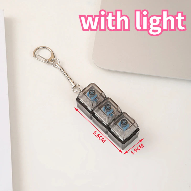 Fidget Keyboard Keychain