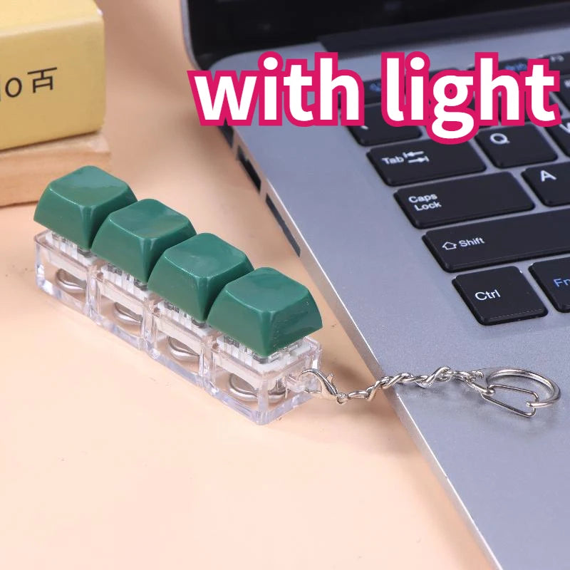 Fidget Keyboard Keychain