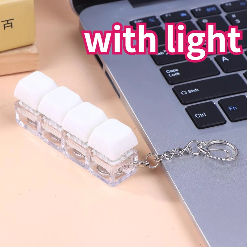 Fidget Keyboard Keychain