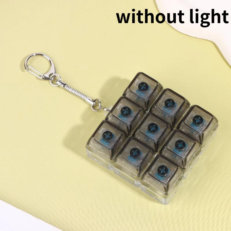 Fidget Keyboard Keychain
