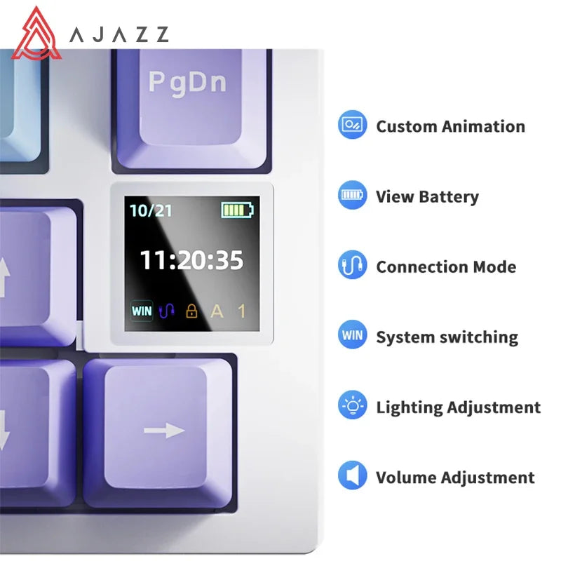 Ajazz AK820 82-Key Wireless Gaming Keyboard