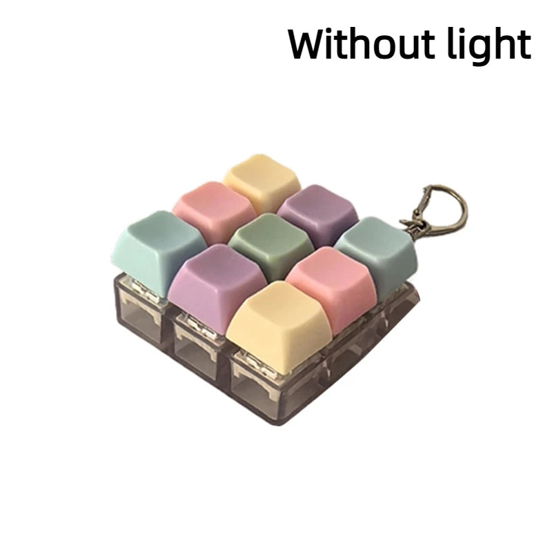 Fidget Keyboard Keychain