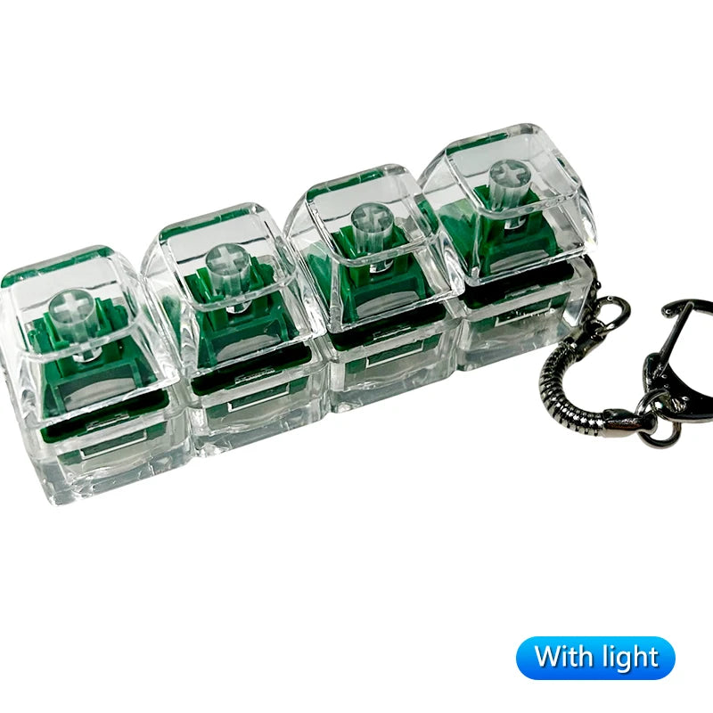 Fidget Keyboard Keychain