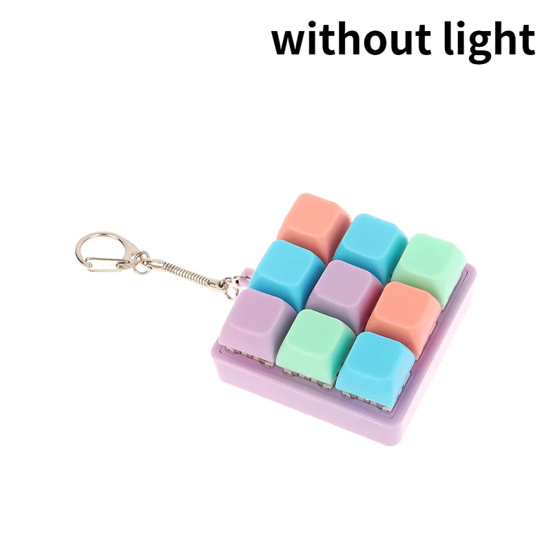 Fidget Keyboard Keychain