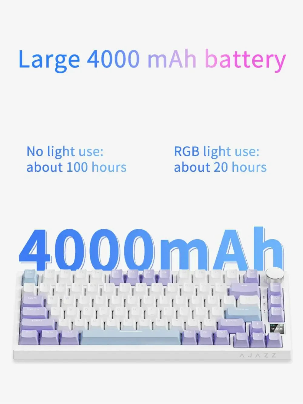 Ajazz AK820 82-Key Wireless Gaming Keyboard