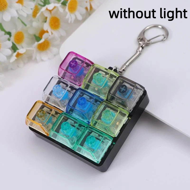 Fidget Keyboard Keychain