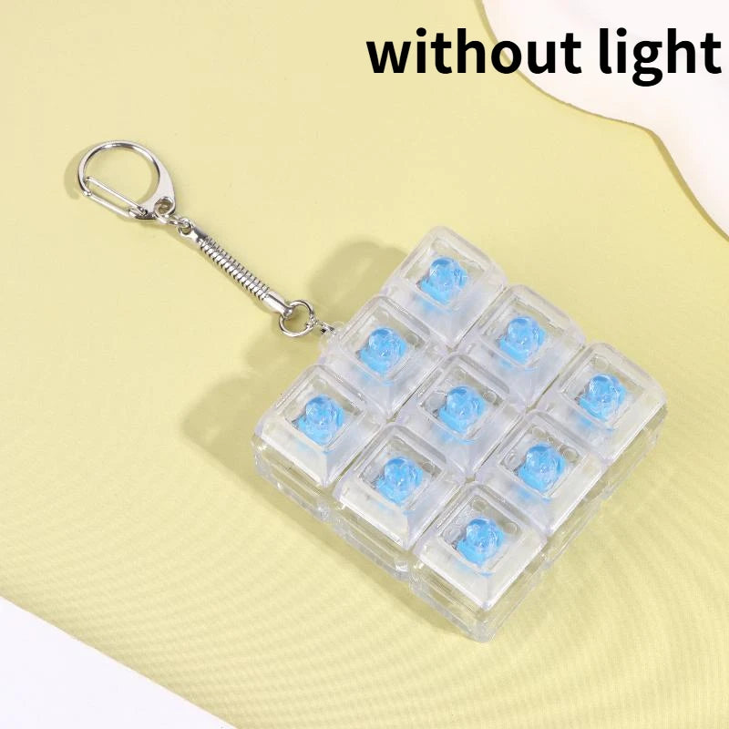 Fidget Keyboard Keychain