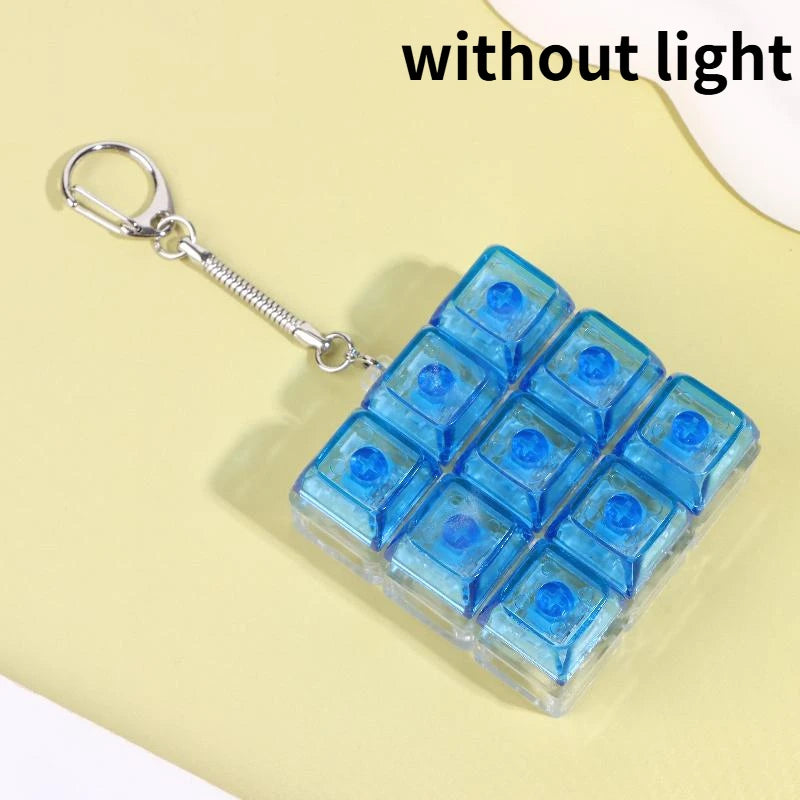 Fidget Keyboard Keychain