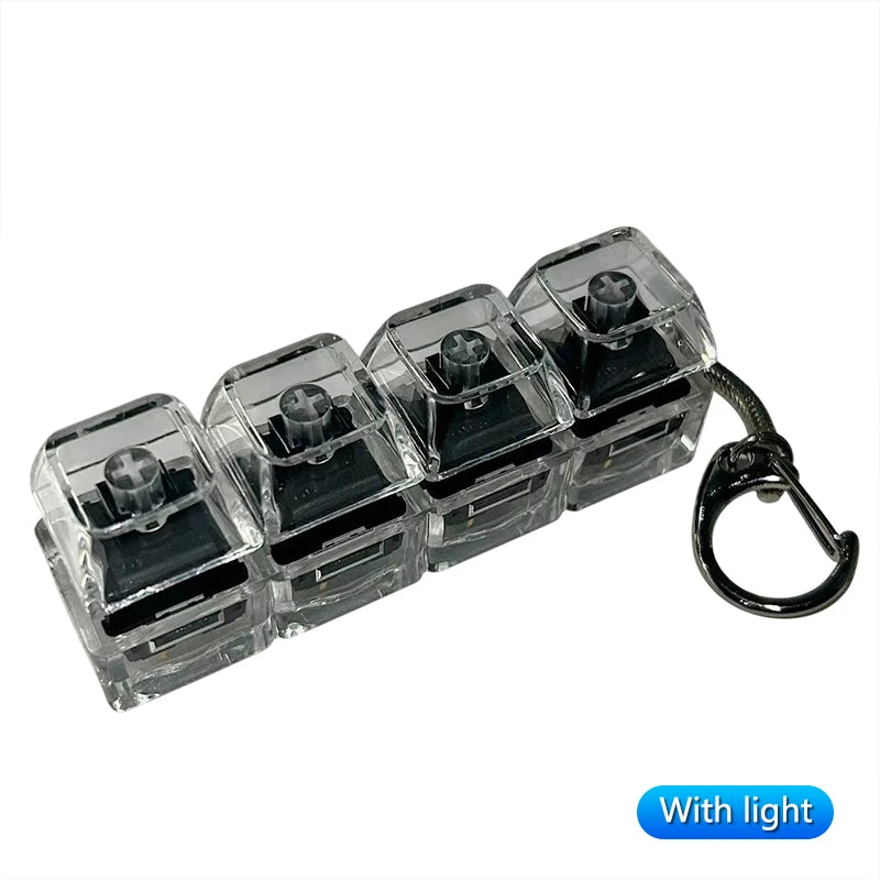 Fidget Keyboard Keychain