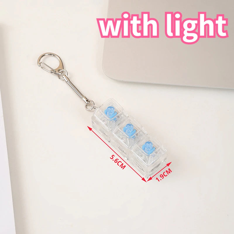 Fidget Keyboard Keychain