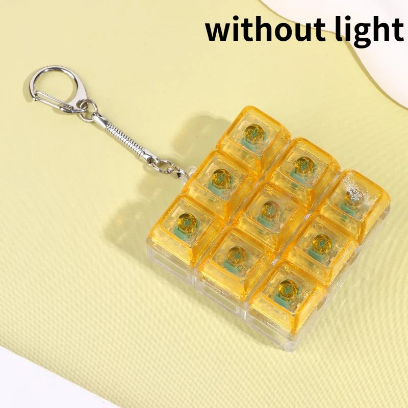 Fidget Keyboard Keychain