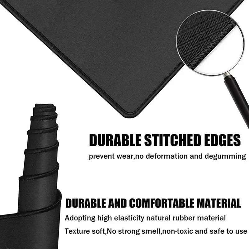 PC Small Keyboard Table Mats Mouse Pad Locking Edge Gabinete Mausepad Computer Mat Geometric Art Gaming Office Accessories Rug