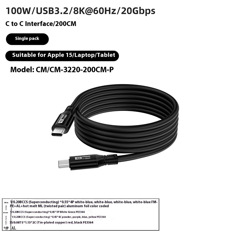 Applicable To15 Series CtoC HDMI Cable