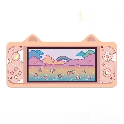 Cute E-sports Cat Ear Oversized Game Cartoon Computer Keyboard Desk Mat