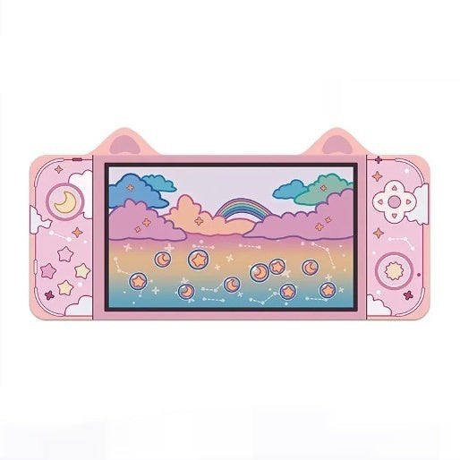 Cute E-sports Cat Ear Oversized Game Cartoon Computer Keyboard Desk Mat