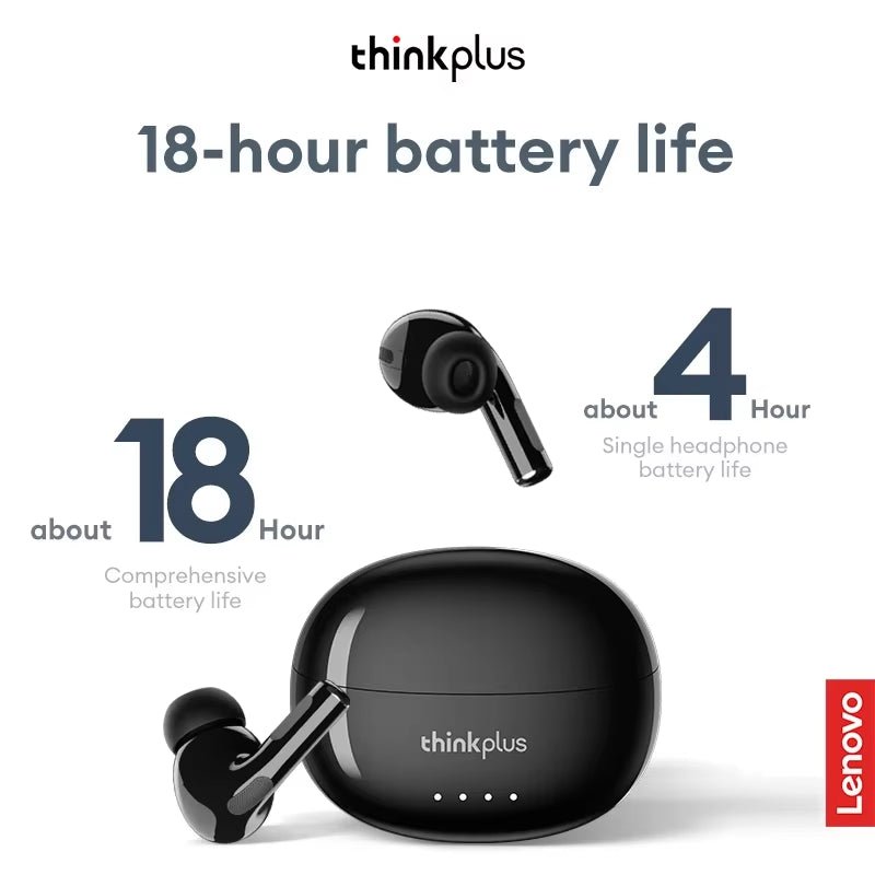 Lenovo LP5 PRO Bluetooth 5.4 Wireless Earbuds TWS HiFi Gaming Headset Mic - PREMA TIME